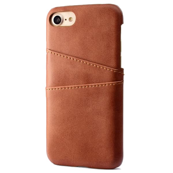 iPhone 7 - Exklusivt Stilrent Skal Kortplats (MAX SKYDD)