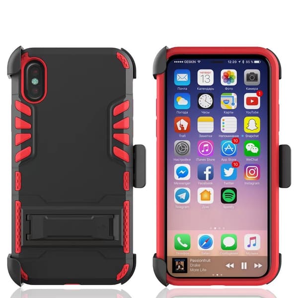 ROCK Skyddsfodral f�r iPhone X/XS