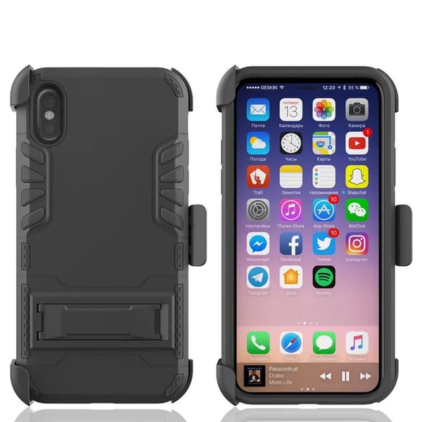 3-delat Skyddsskal till iPhone X/XS