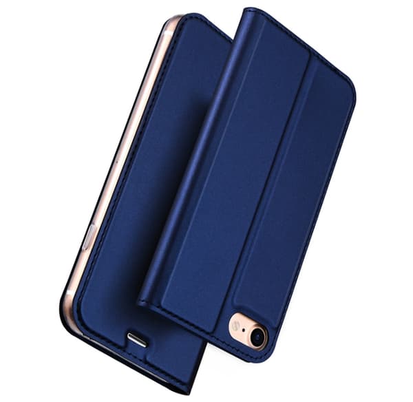 DUX DUCIS - Stilrent Smart Fodral med Kortfack för iPhone 8