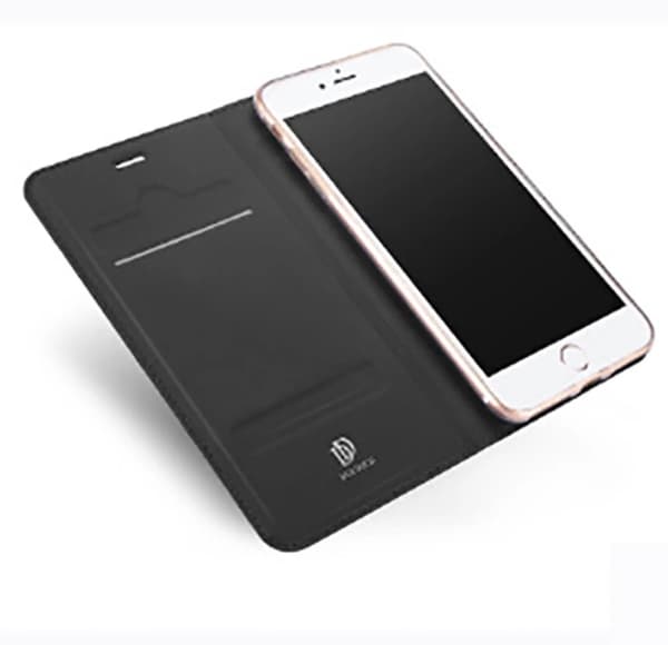 DUX DUCIS - Stilrent Smart Fodral med Kortfack för iPhone 8