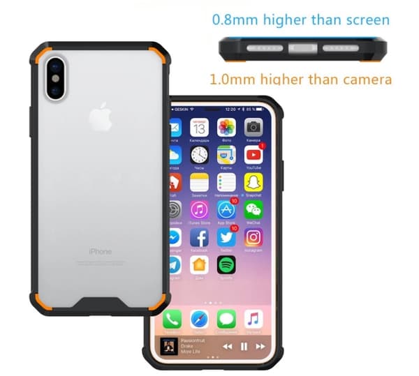 Stilrent Stötdämpande Skal av FLOVEME iPhone X/XS