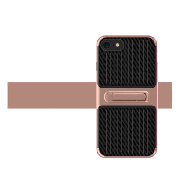 iPhone 8 - HYBRID Smart Stötdämpande Karbon skal från FLOVEME