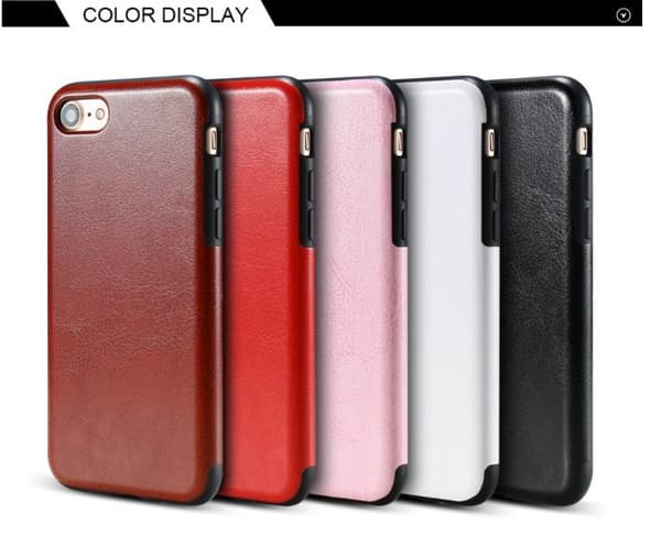 iPhone 7 - Stilrent Exklusivt Skal i Retro-Design (Crazy Horse)