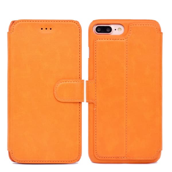 Fodral med Kortplatser till iPhone 6/6S Plus Orange