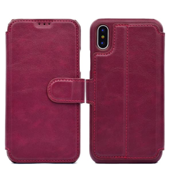 Praktiskt Fodral med Kortfack för iPhone X/XS