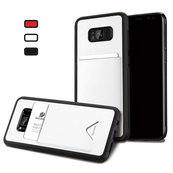 Samsung Galaxy S8+ - Praktiskt Skal Vit Vit