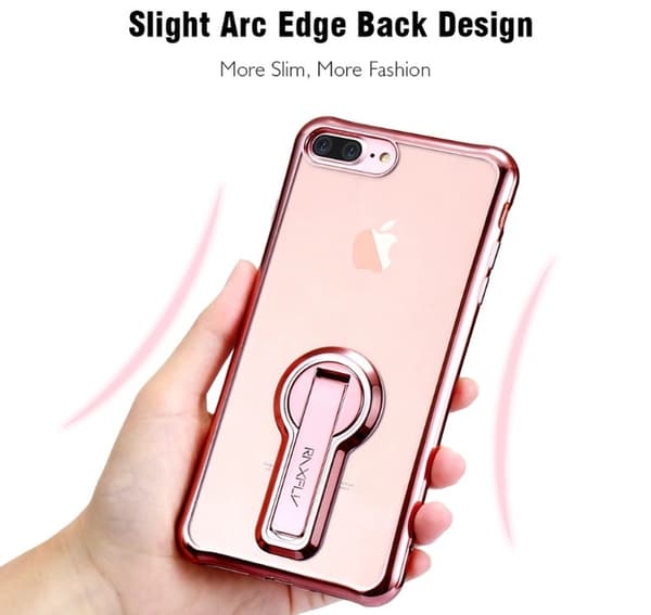 Stilsäkert Praktiskt Skal med Kickstand för iPhone 7