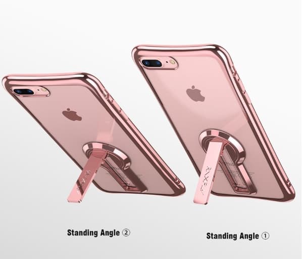 Stilsäkert Praktiskt Skal med Kickstand för iPhone 7