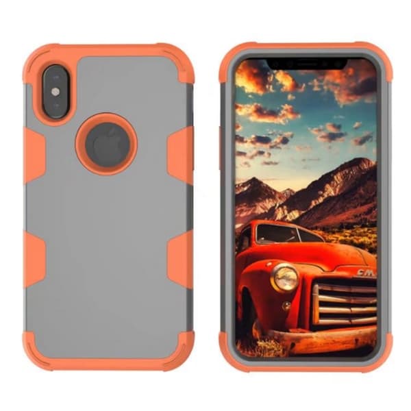 iPhone X/XS - Stils�kert och Skyddande Skal (LEMAN)