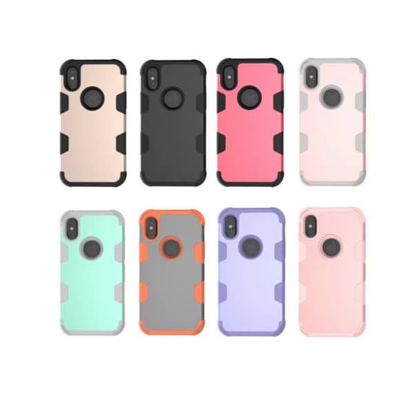 iPhone X/XS - Stils�kert och Skyddande Skal (LEMAN)