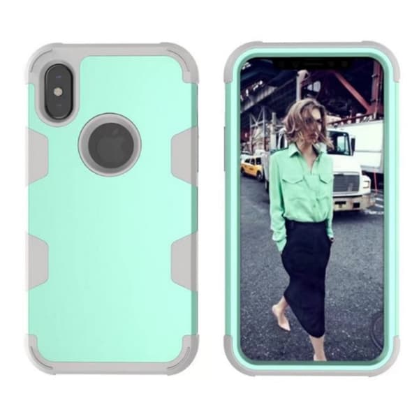 iPhone X/XS - Stils�kert och Skyddande Skal (LEMAN)