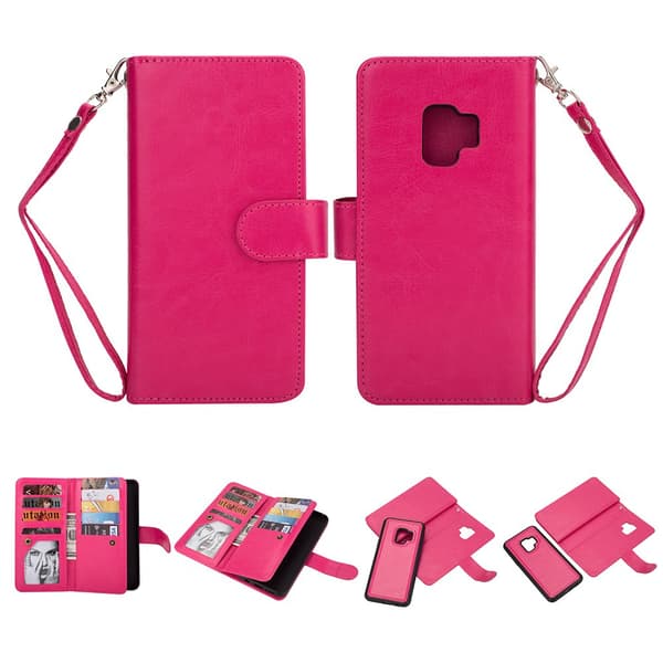 Dubbelfodral för Samsung Galaxy S9+ (NYHET) Rosa