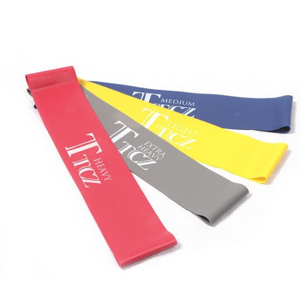 Träningsband - Multifunktionell Yoga Resist Band Set (4-pack)