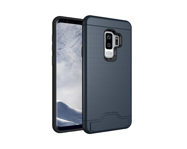 Samsung S9 PLUS | Armor skal | Korthållare Blå Samsung S9 PLUS | Armor skal | Korthållare Blå