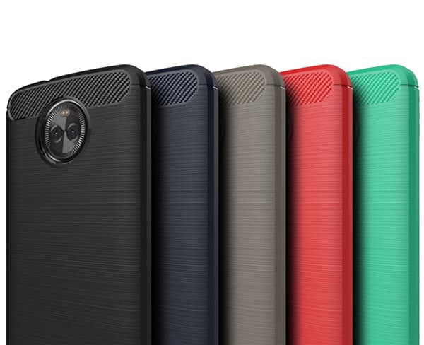 Stöttåligt Armor Carbon TPU-skal Moto X4