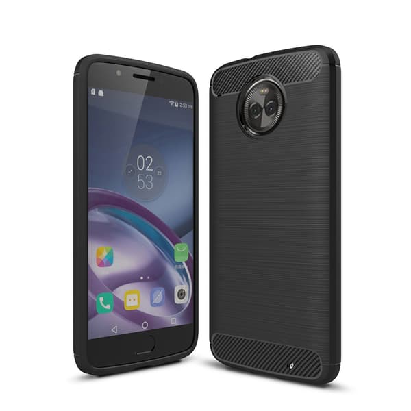 Stöttåligt Armor Carbon TPU-skal Moto X4