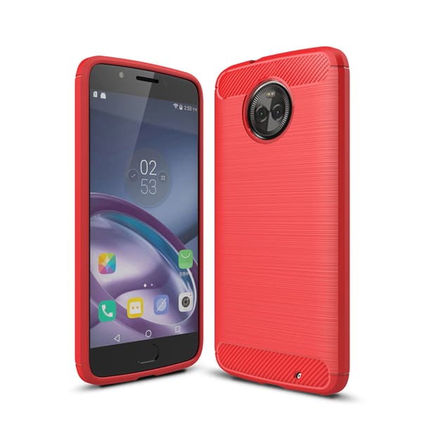 Stöttåligt Armor Carbon TPU-skal Moto X4