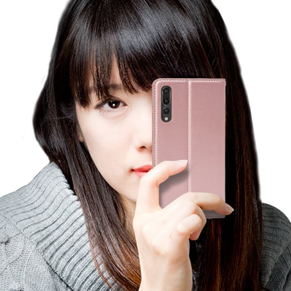 Huawei P20 Pro - Plånboksfodral i PU-Läder från Hanman