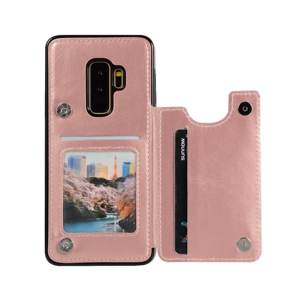 Nkobee Skal med Kortplatser till Samsung Galaxy S9+