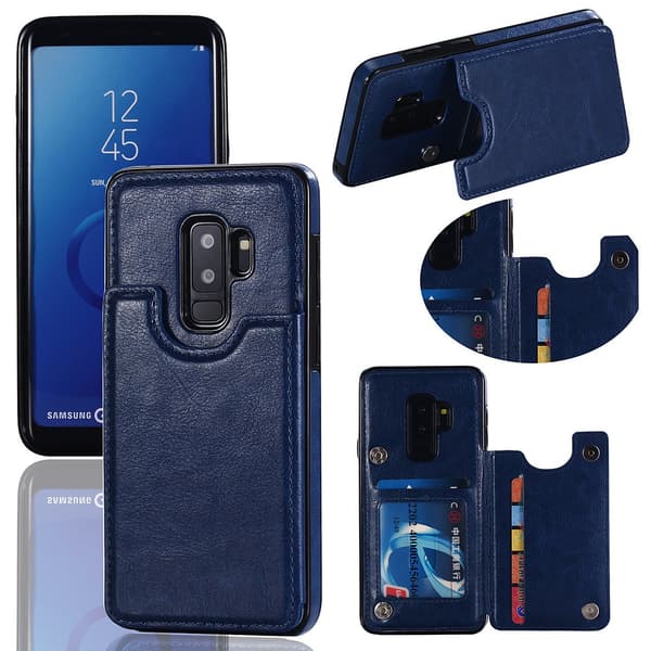 Nkobee Skal med Kortplatser till Samsung Galaxy S9+