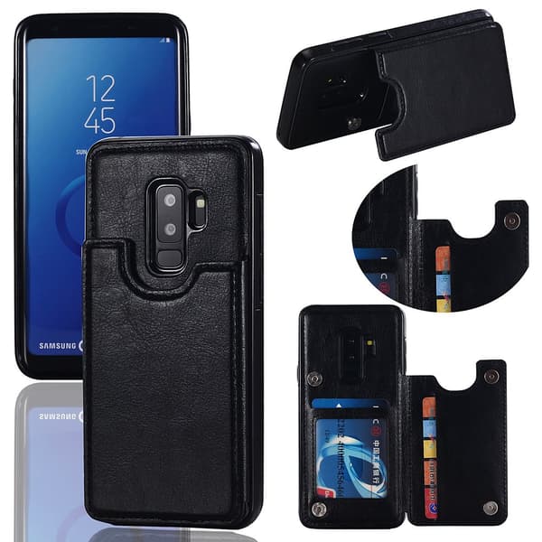 Nkobee Skal med Kortplatser till Samsung Galaxy S9+