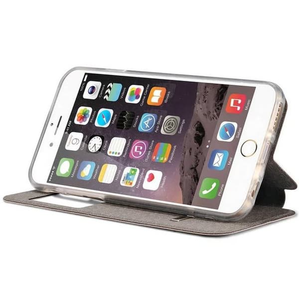 Praktiskt fodral med SMART-Funktion för iPhone 6/6S