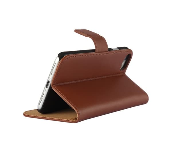 Stilrent VINTAGE Pl�nboksfodral i l�der f�r iPhone 6/6S