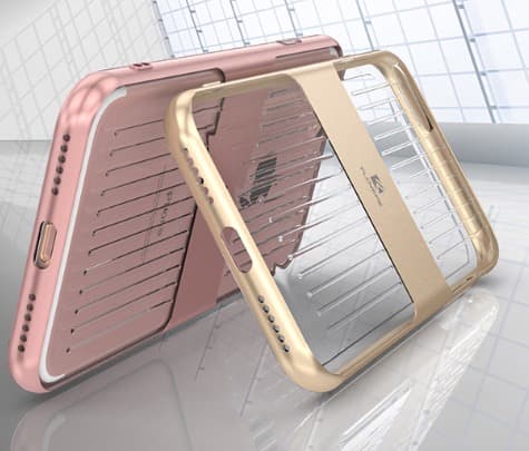 iPhone 7 - Stötdämpande Hybridskal från FLOVEME - DUBBELT SKYDD