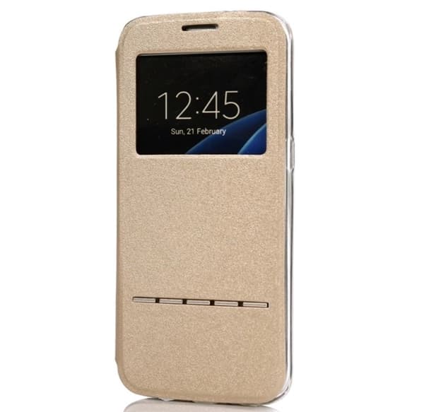 Smartfodral med Svarsfunktion - LG G5 Guld