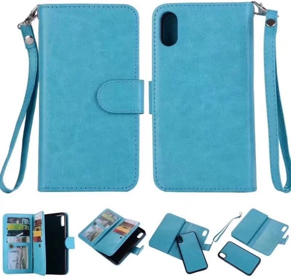 Stilrent Plånboksfodral Sedelfack för iPhone X/XS (9-Kort)