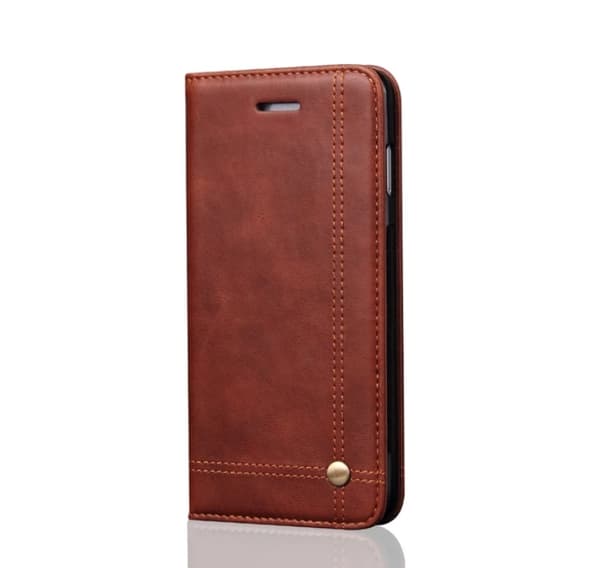 Elegant Fodral till iPhone X/XS av FLOVEME Mörkbrun