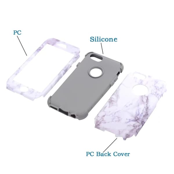 Elegant Flerdelat Skyddsfodral till iPhone 6/6S Plus
