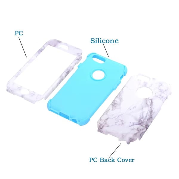 Elegant Flerdelat Skyddsfodral till iPhone 6/6S Plus
