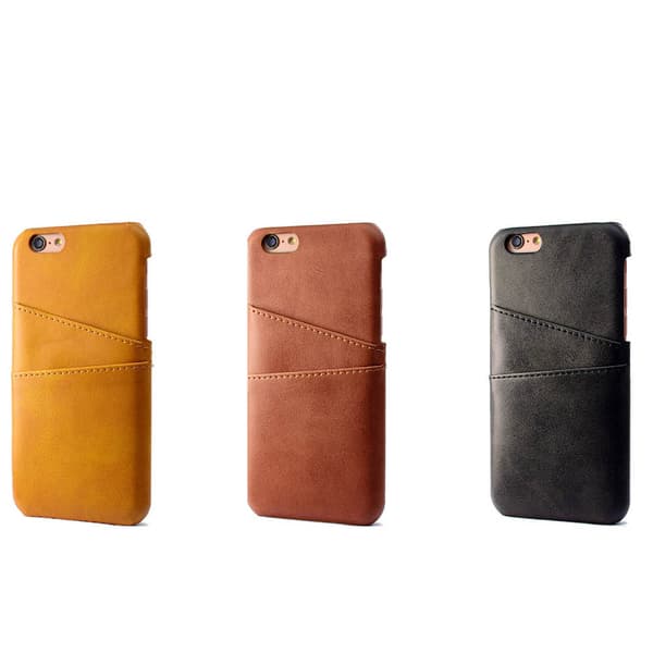 Skal med Korthållare i RETRO-Design för iPhone 6/6S