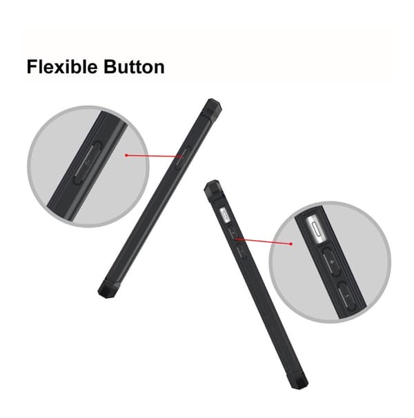 Elegant Hybridskal av LEMAN iPhone X/XS
