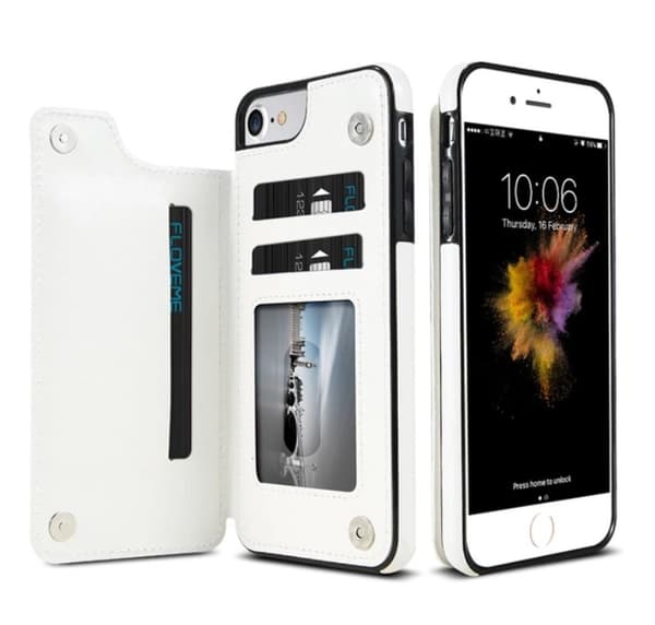 iPhone 8 Plus - Praktiskt Plånboksskal från NKOBEE