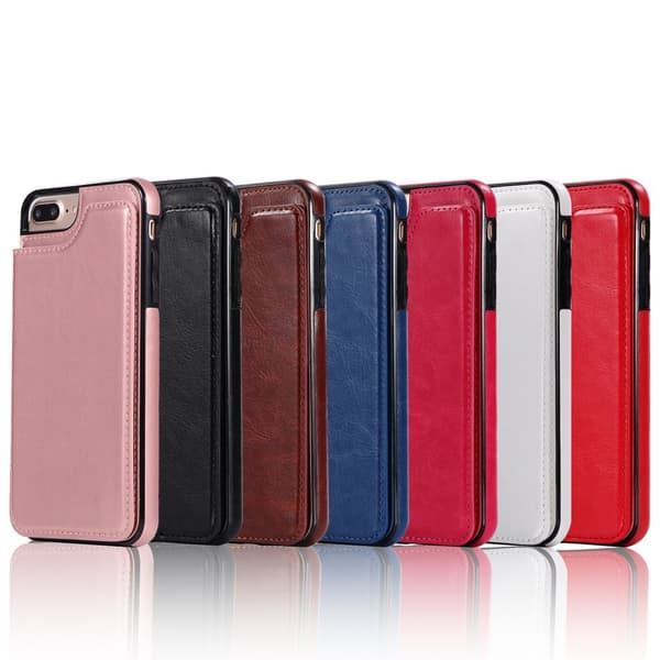 iPhone 8 Plus - Praktiskt Plånboksskal från NKOBEE