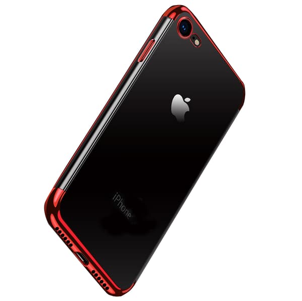 Praktiskt Exklusivt Stilrent Silikonskal av FLOVEME för iPhone 7