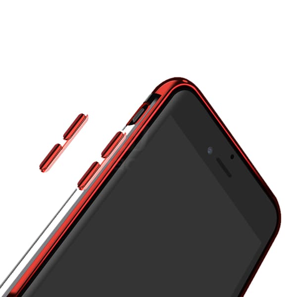 Praktiskt Exklusivt Stilrent Silikonskal av FLOVEME för iPhone 7