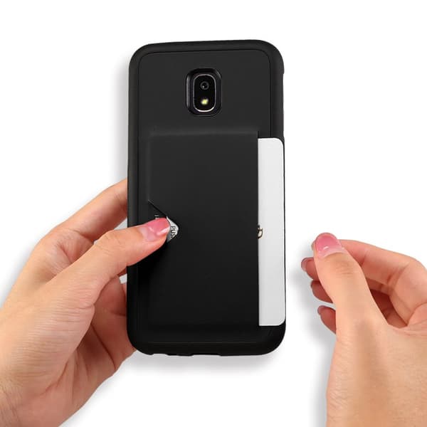 POCARD´s Smarta Skal med Kortfack - Samsung Galaxy J3 2017