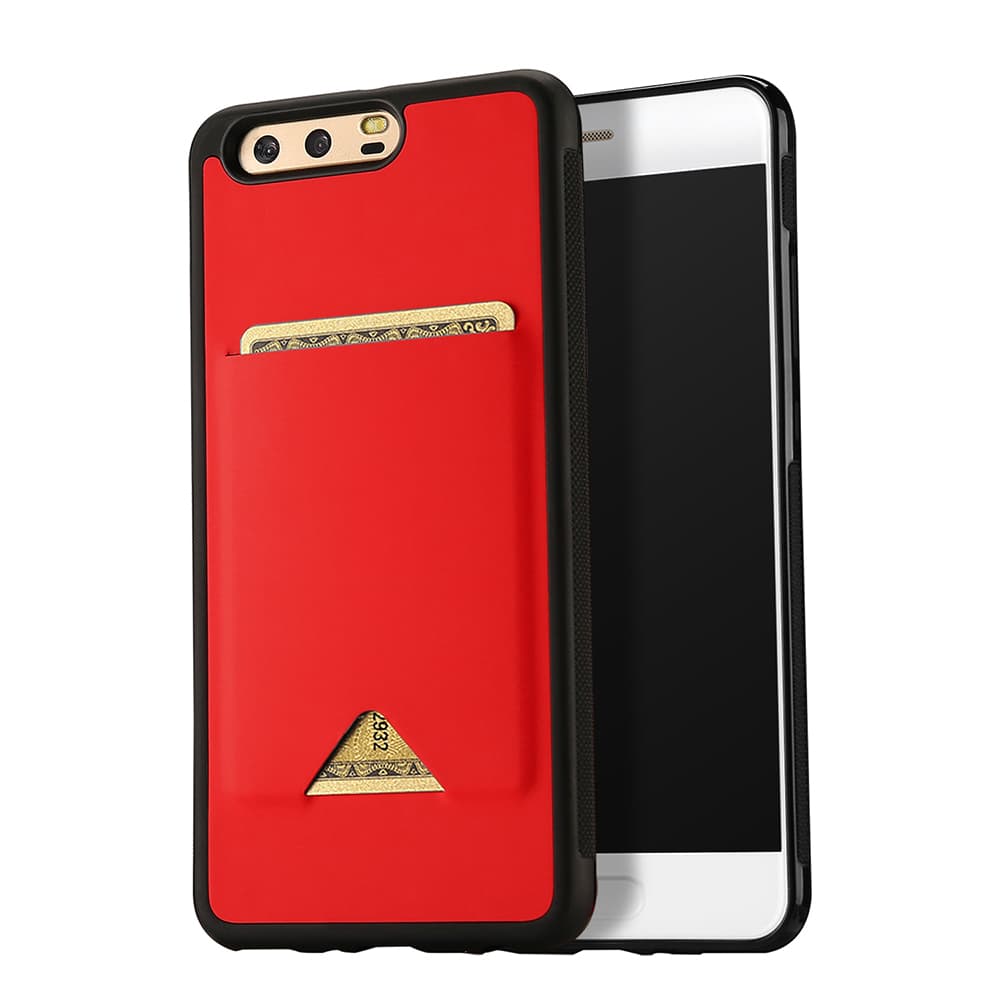 Elegant Skal med Kortplats för Huawei P10 Plus (POCARD)