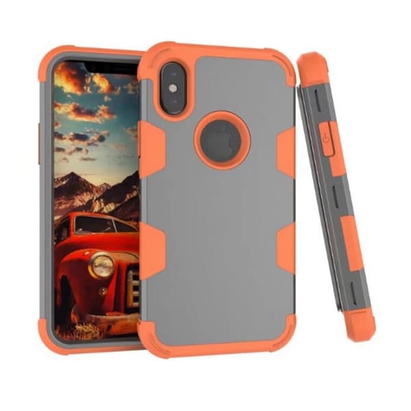 Smart och St�td�mpande Hybridskal (LEMAN) iPhone X/XS