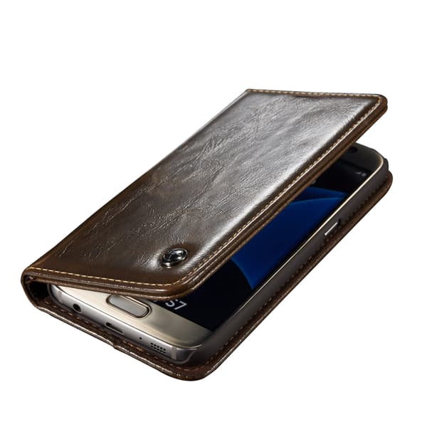 Stilrent Plånboksfodral från CASEME till Samsung Galaxy S7 Edge