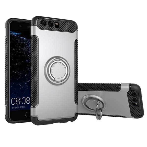 Huawei P10 - FLOVEME Skal med Ringhållare