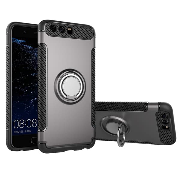 Huawei P10 - FLOVEME Skal med Ringhållare