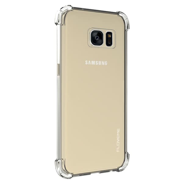 GALAXY S7 EDGE - Effektfullt Silikonskal extra tjocka hörn