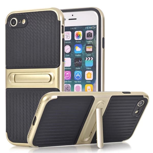 iPhone 8 - Skal Carbon-Class med Kickstand