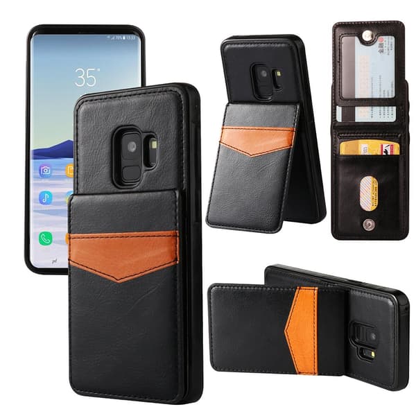 Samsung Galaxy S9 - NKOBEE Läderskal med Plånbok/Kortfack