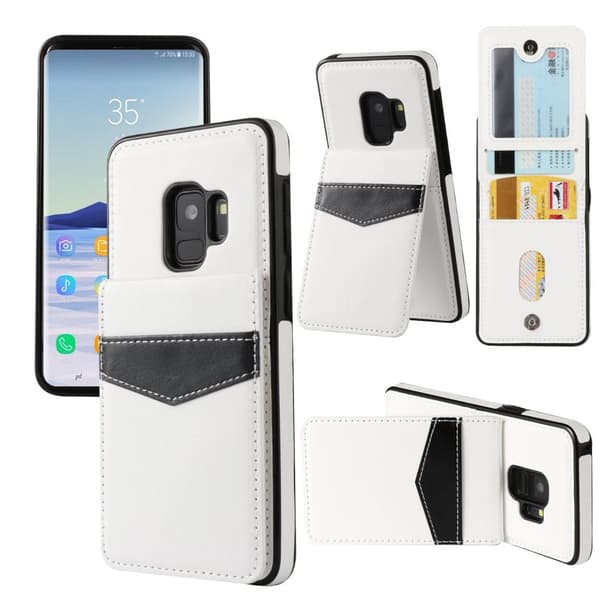 Samsung Galaxy S9 - NKOBEE Läderskal med Plånbok/Kortfack